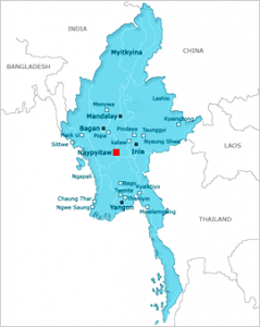 Myanmar Map